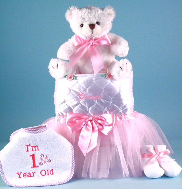 Tu Tu Cute First Birthday Baby Girl Gift