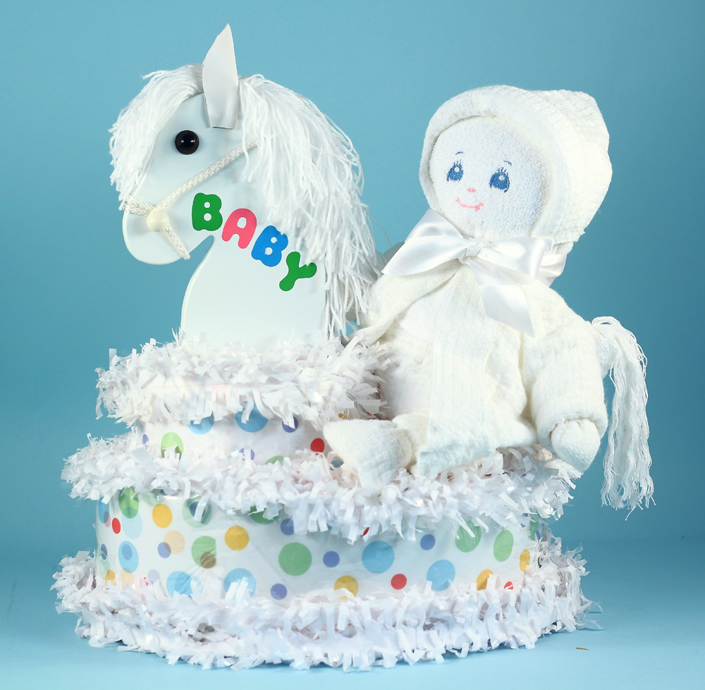 Baby Shower Diaper Cake-